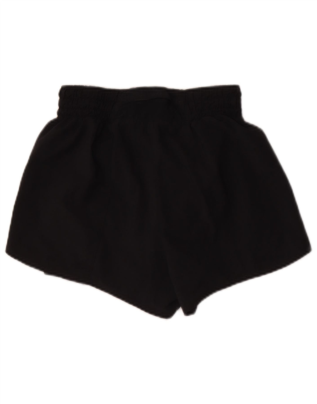 Nike Womens Dri Fit Sport Shorts UK 8 Small Black Polyester