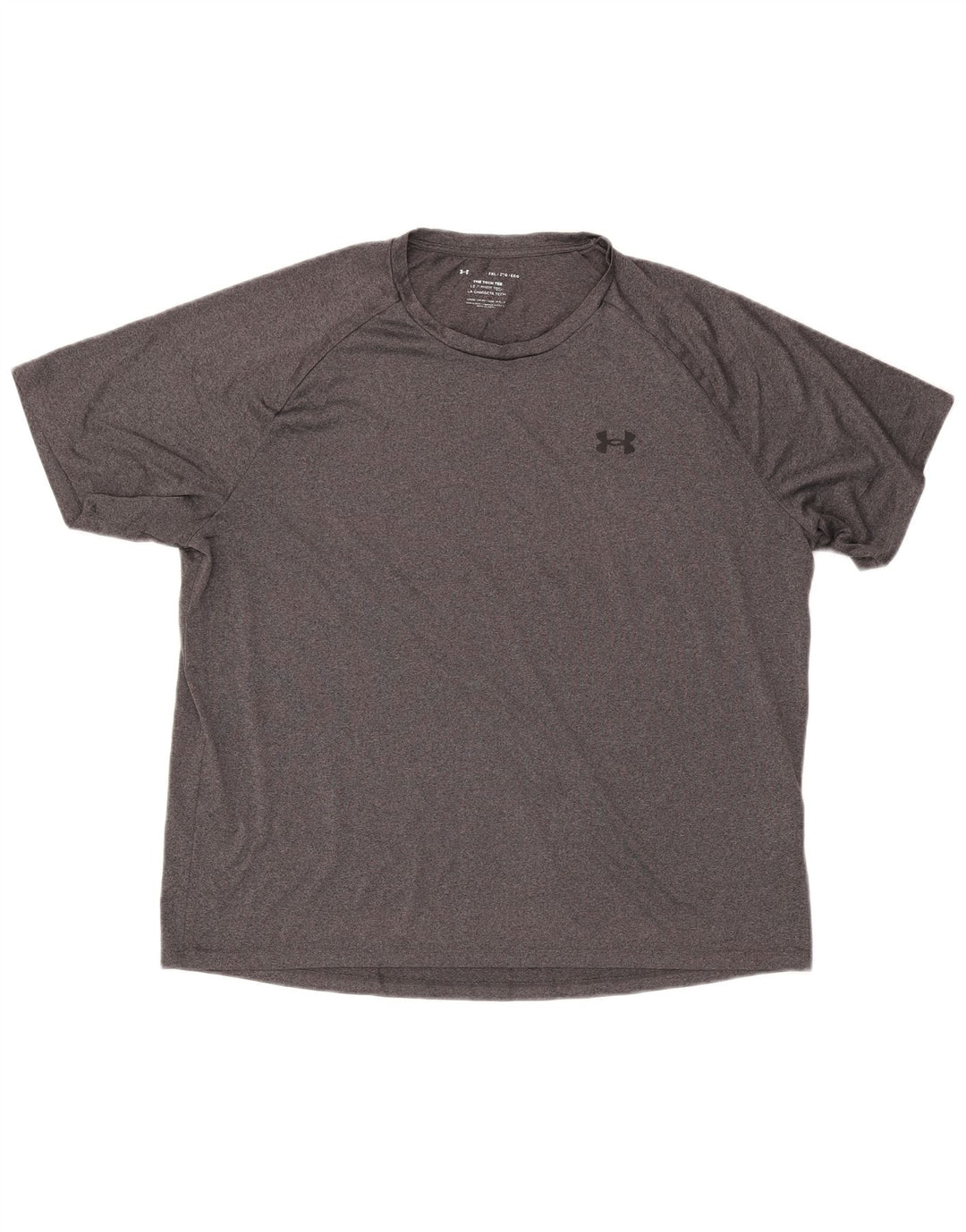 Koszulka męska Under Armour Top 2XL, szary poliester