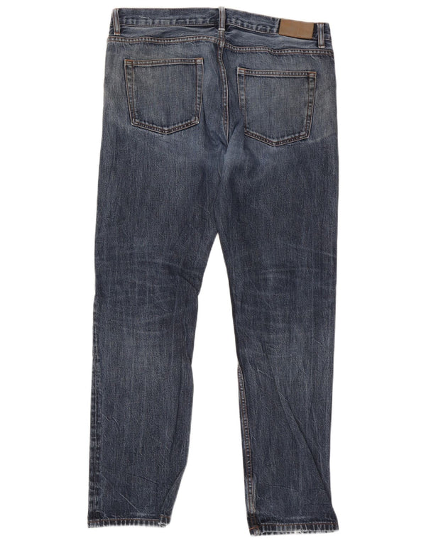 Reiss Jean droit W36 L31 bleu coton homme