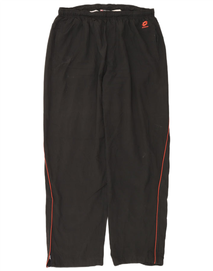 Pantaloni da tuta da uomo LOTTO XL poliestere nero