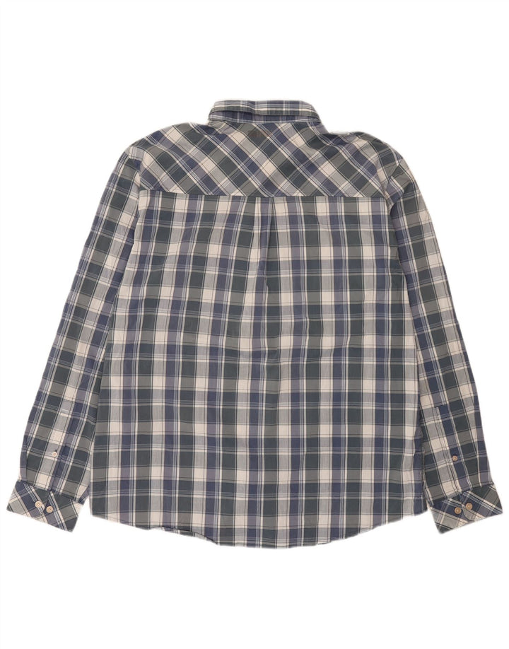 Rohan Mens Shirt XL Blue Check Polyester