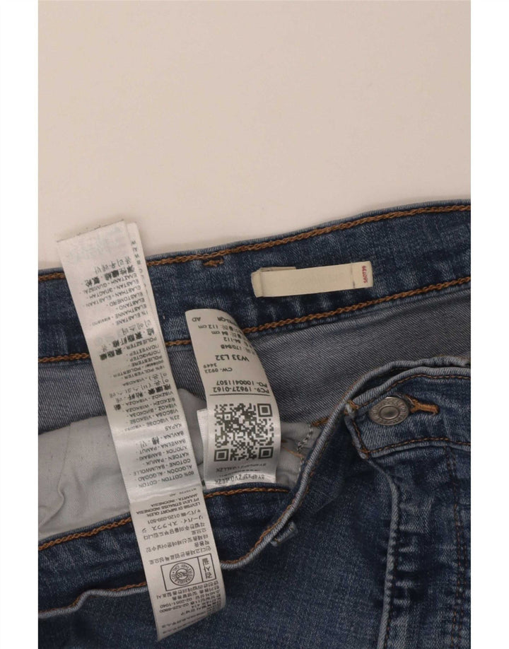 Levi's Womens 312 Shaping Slim Jeans W33 L32 Blue Cotton