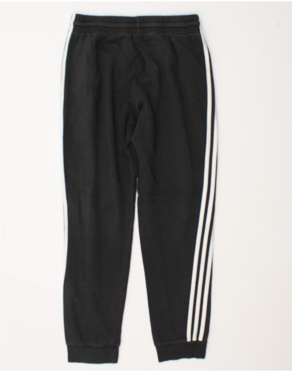 Adidas Mens Tracksuit Trousers Joggers Medium Black Cotton
