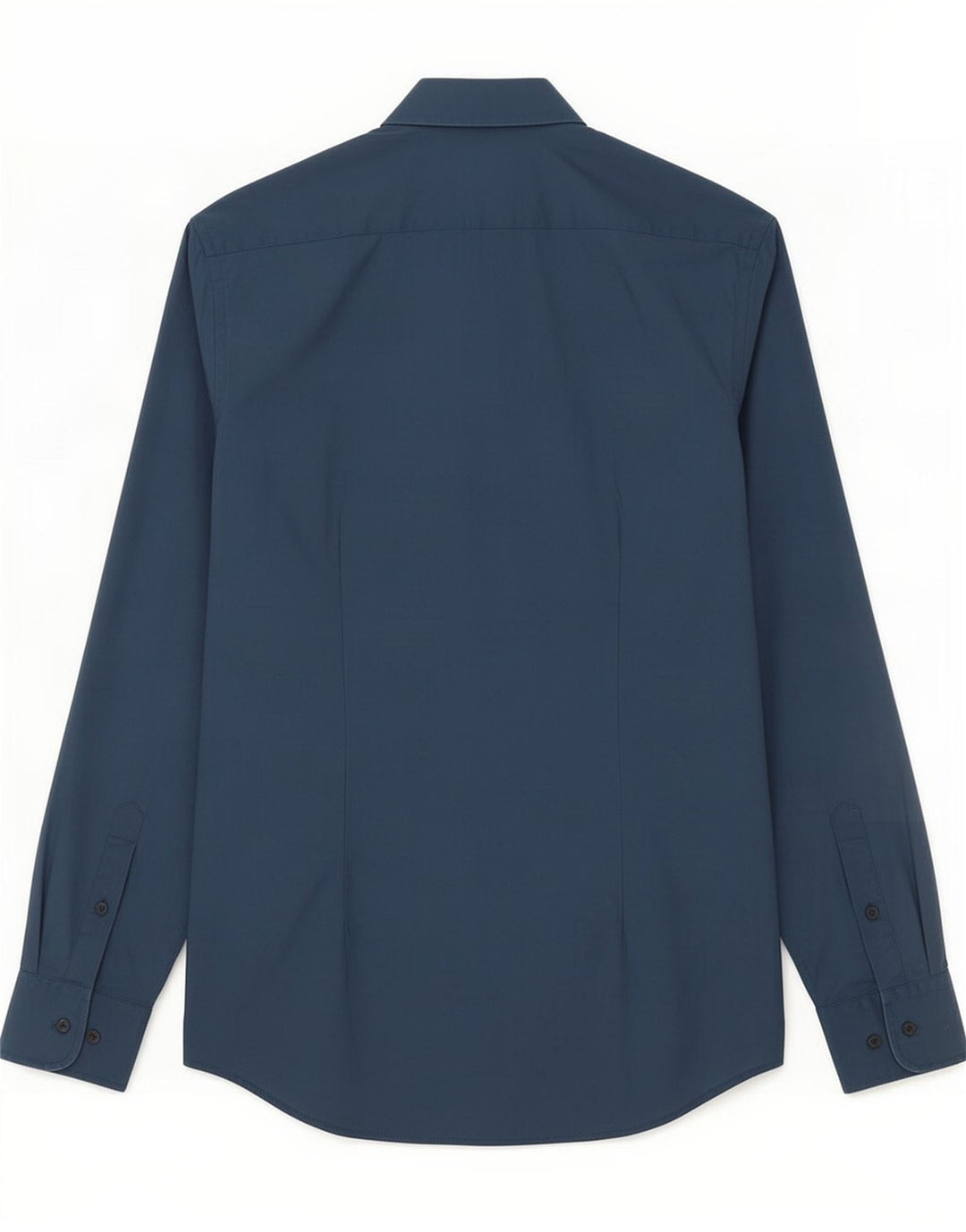 Camicia slim fit da uomo Calvin Klein in cotone blu medio