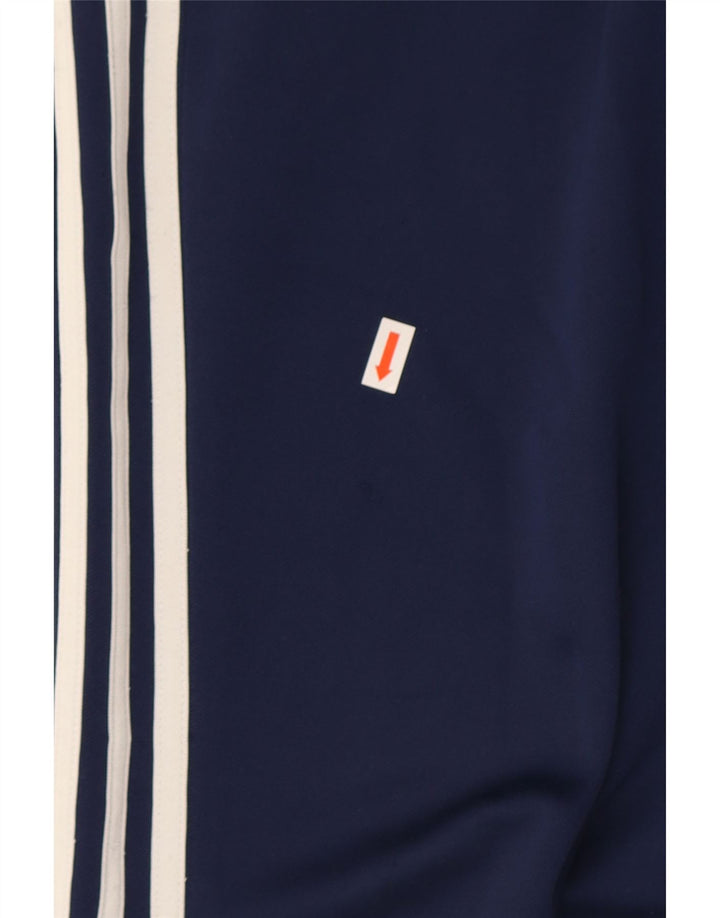 Adidas Mens Climacool Tracksuit Trousers Medium Navy Blue Polyester