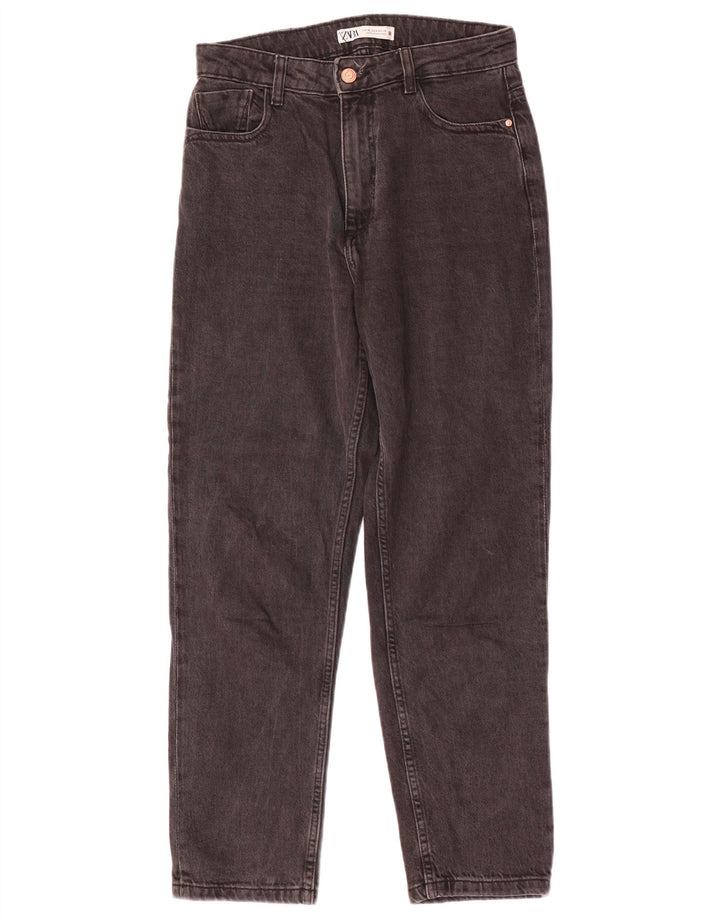 Zara Womens Tapered Jeans EU 38 Small W28 L28 Grey