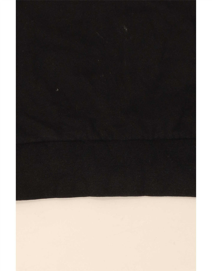 North Sails Boys Graphic Sweatshirt Jumper 13-14 Years Black Cotton