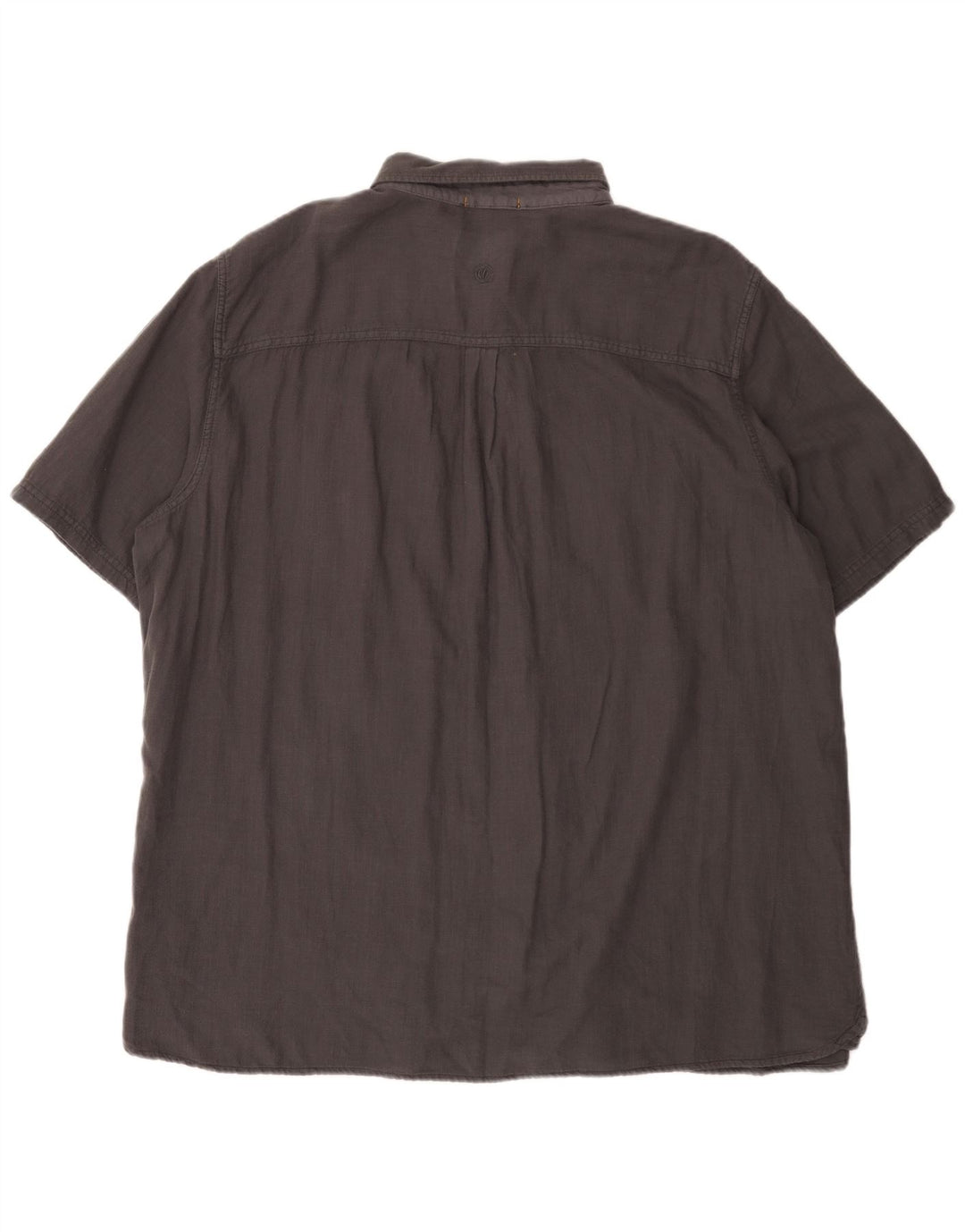 Fat Face Mens Short Sleeve Regular Fit Shirt 3XL Grey Cotton