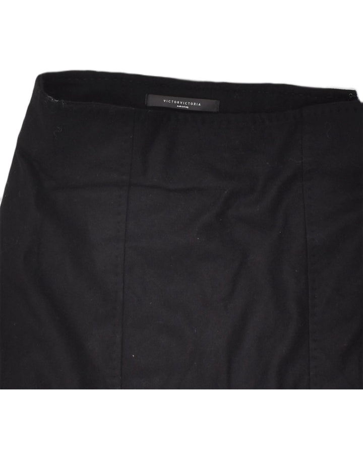 VINTAGE Womens Pencil Skirt IT 40 Small W28  Black New Wool | Vintage | Thrift | Second-Hand | Used Clothing | Messina Hembry 