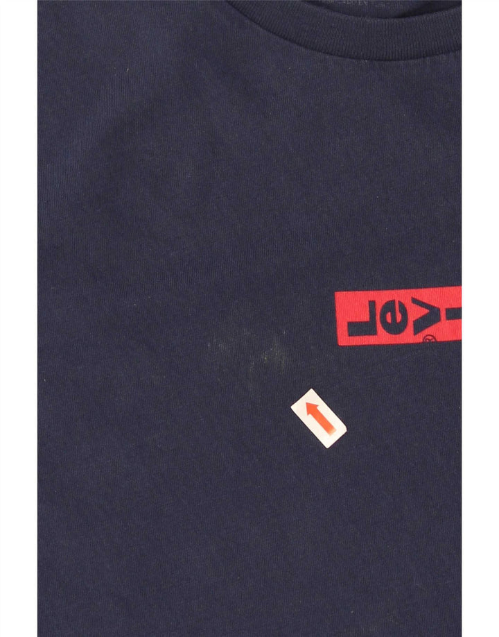 Levi's Tee-Shirt à Manches Courtes Regular Graphic Homme Bleu Marine Moyen