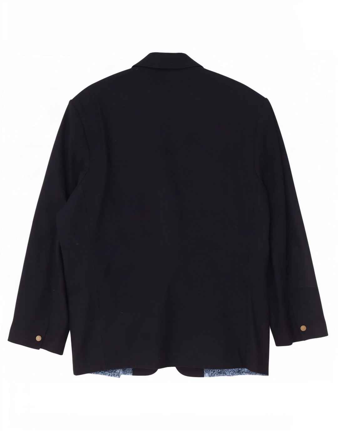 Pollini Veste blazer à 2 boutons pour homme UK 38 en laine bleu marine moyen
