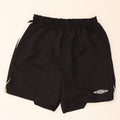 Umbro Short de Sport Homme Large Noir Polyester Colorblock