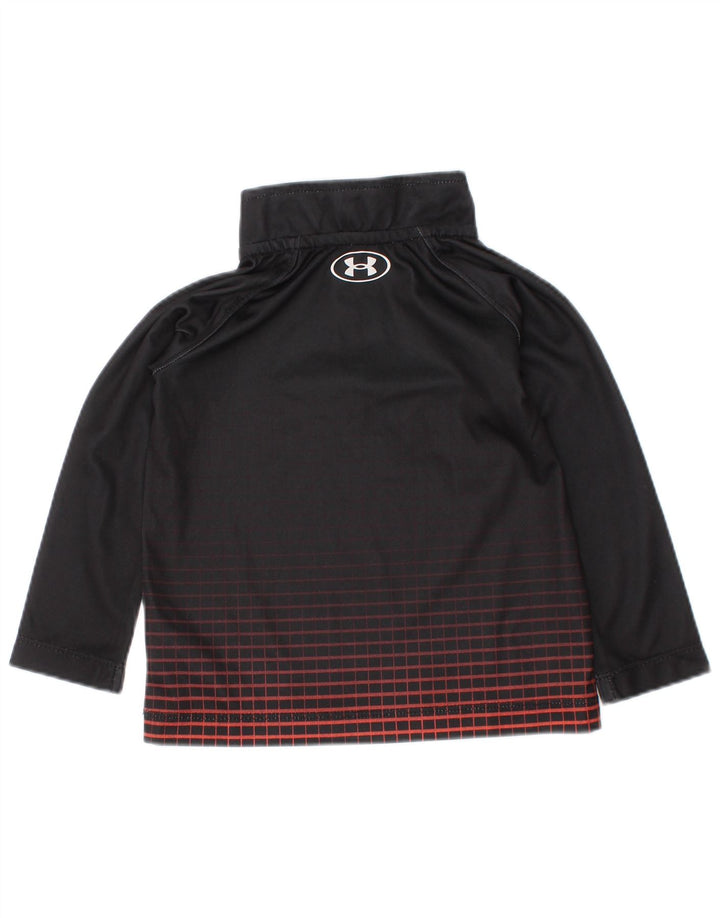 Maglia della tuta pullover per neonato UNDER ARMOUR 6-9 mesi nera geometrica