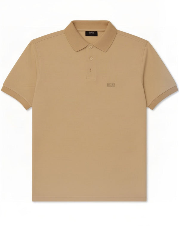 Hugo Boss muška polo majica velika bež pamuk