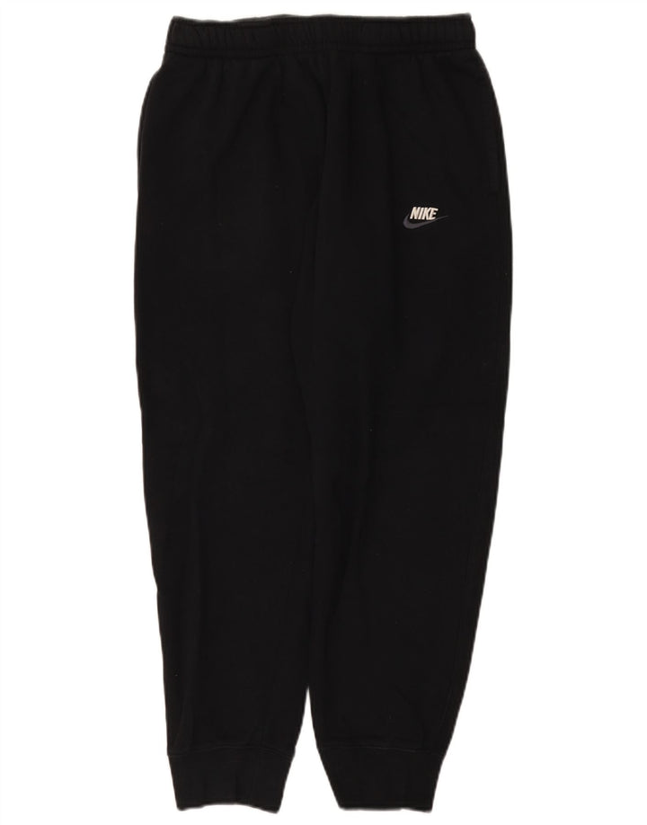 Nike Mens Tracksuit Trousers Joggers Large Black Cotton