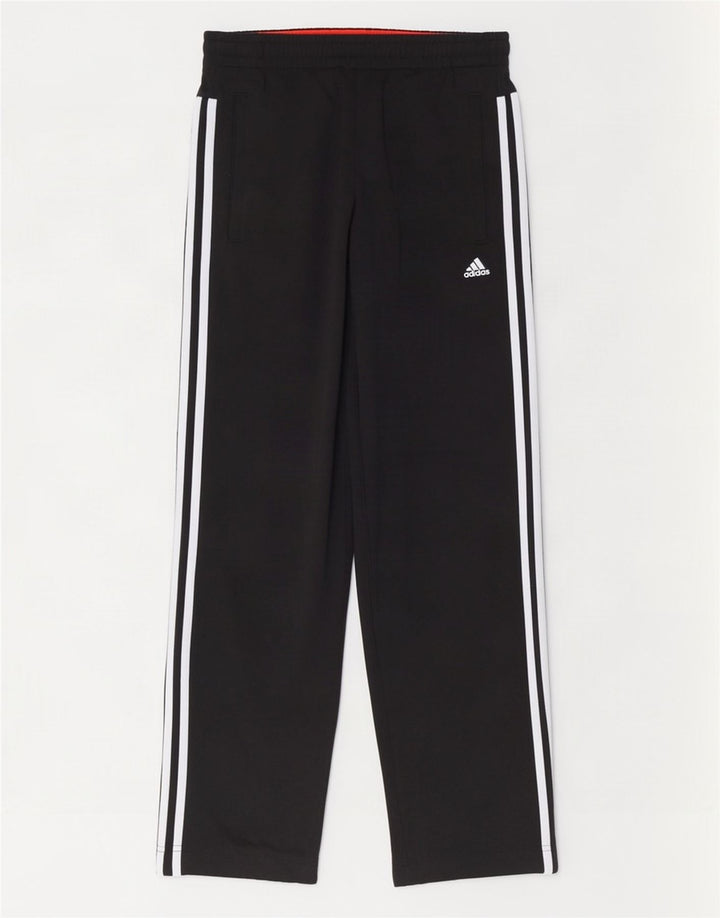 Adidas Herren Trainingshose UK 36/38 Small Schwarz Polyester