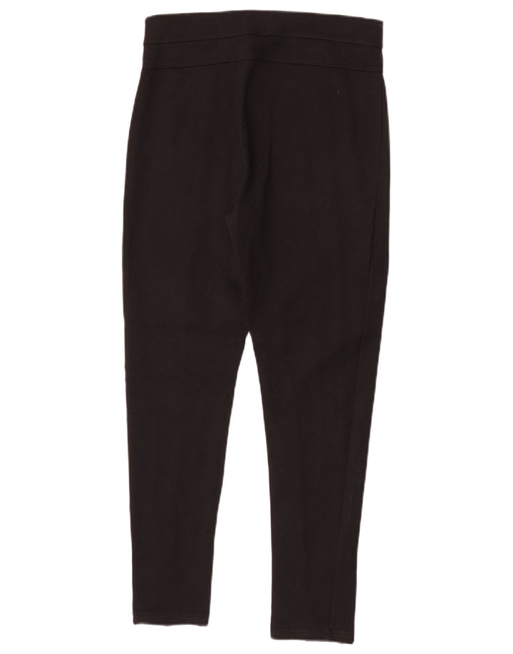 Zara Womens Slim Casual Trousers Medium W28 L25 Black