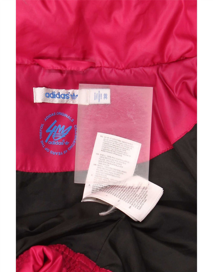 Adidas Veste rembourrée à capuche pour femme EU 38 Polyester rose moyen