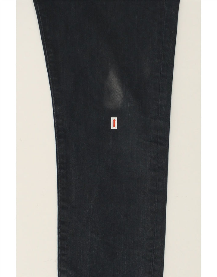 LEVI'S Mens Skinny Jeans W32 L34  Navy Blue Cotton | Vintage Levi's | Thrift | Second-Hand Levi's | Used Clothing | Messina Hembry 