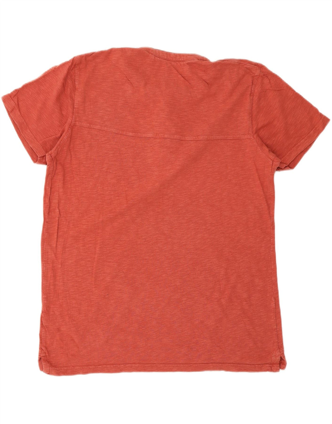 Fat Face Herren T-Shirt Top Small aus roter Baumwolle
