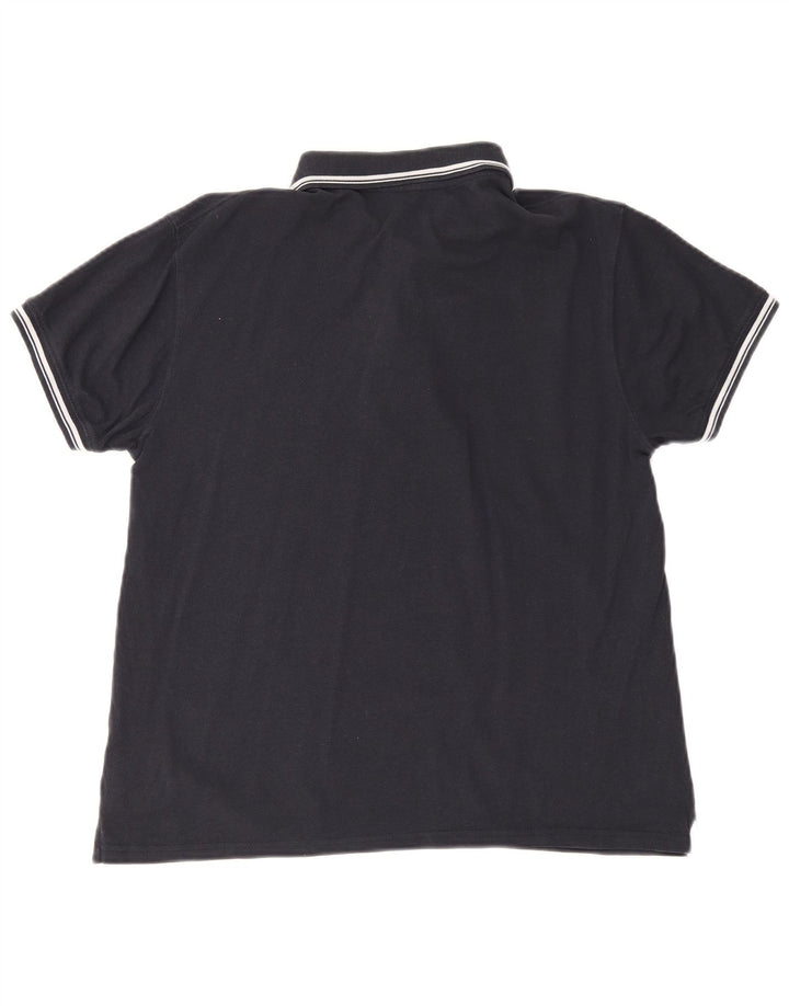 Polo Uomo Sergio Tacchini Media Cotone Blu Navy