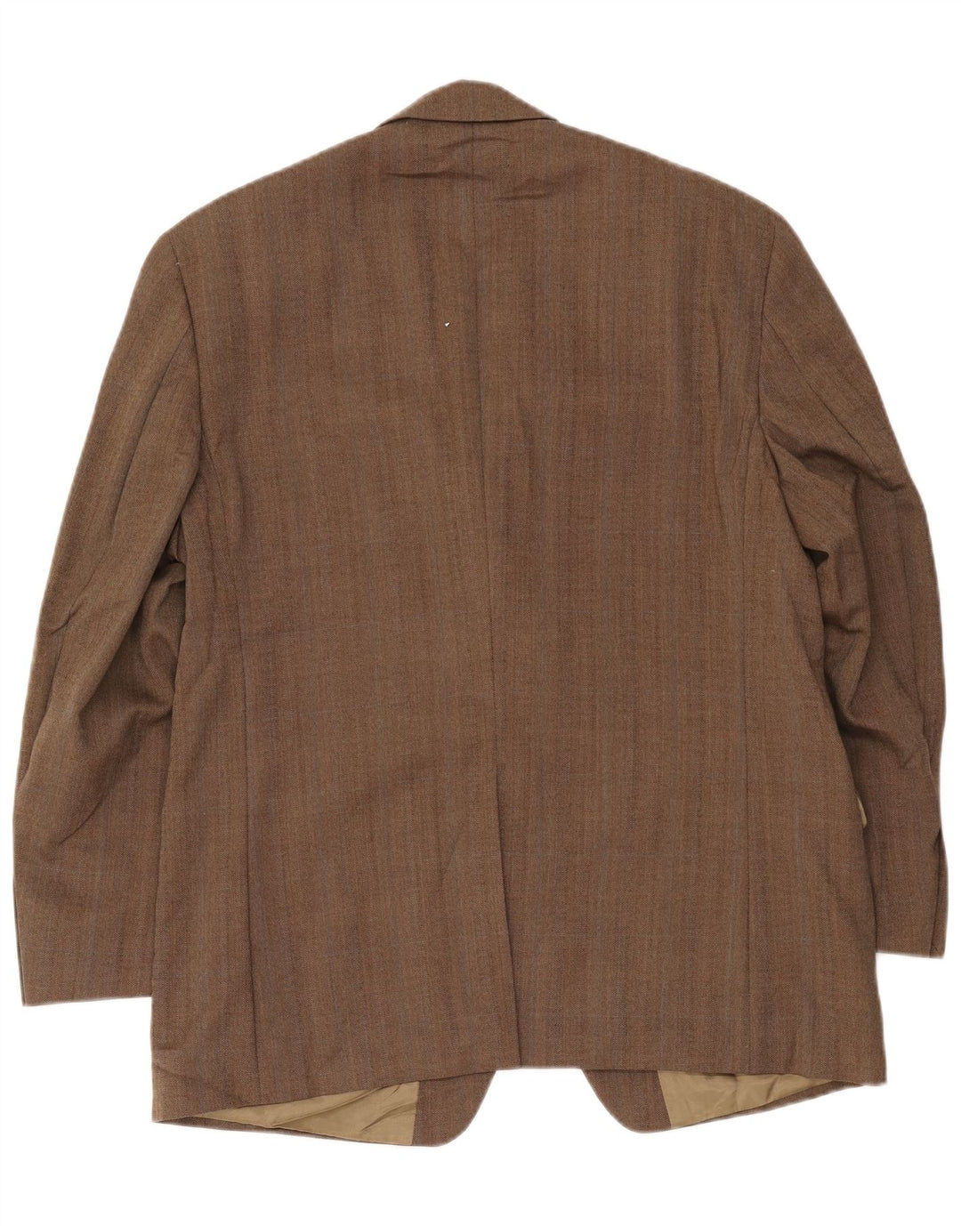 Ralph Lauren Veste blazer à 2 boutons pour homme UK 43 Large laine à chevrons beige