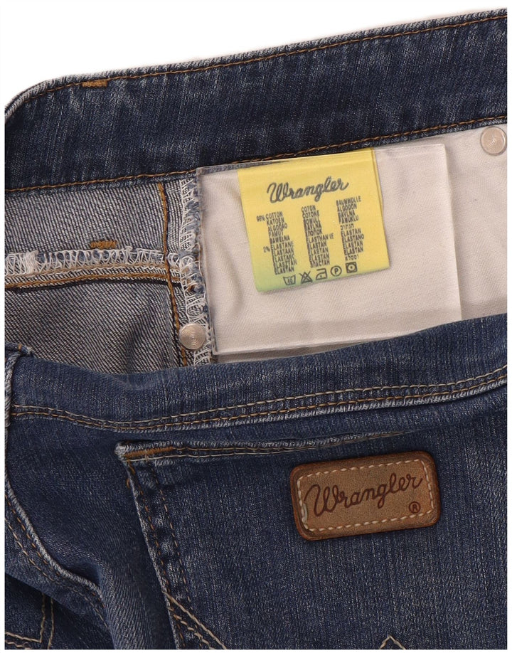 Женские джинсы Wrangler Curvy Bootcut W32 L30 синие, хлопок