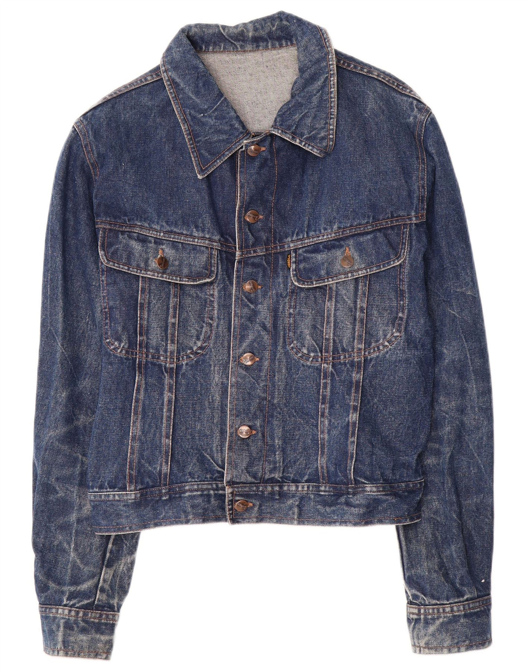 Jesus Herre denimjakke UK 38 Medium Blue Cotton