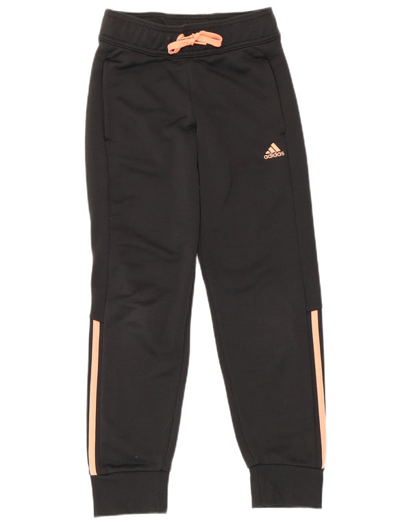 Adidas Pantalon de Survêtement Fille Joggers 9-10 Ans Noir Polyester