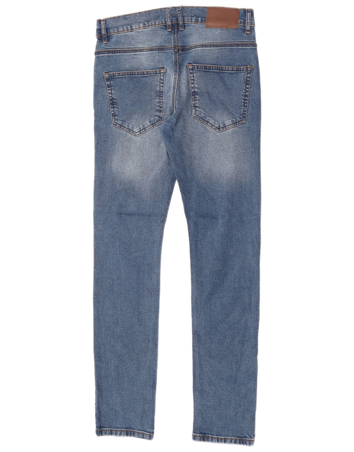French Connection Slim Jeans til mænd W30 L32 blå bomuld