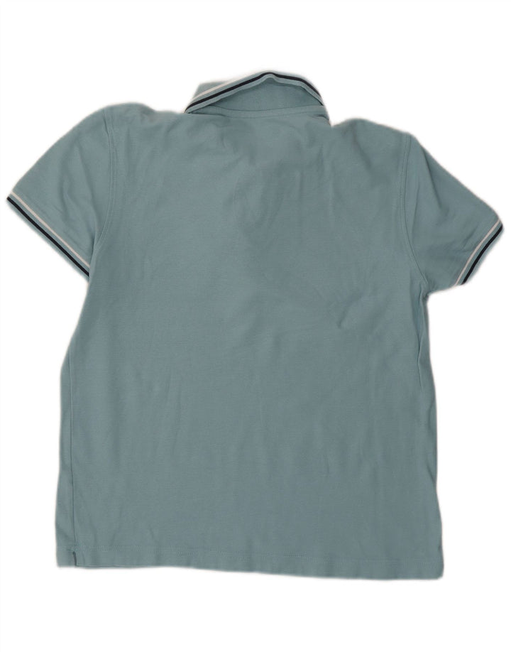 Lotto Mens Polo Shirt XS Blue Striped