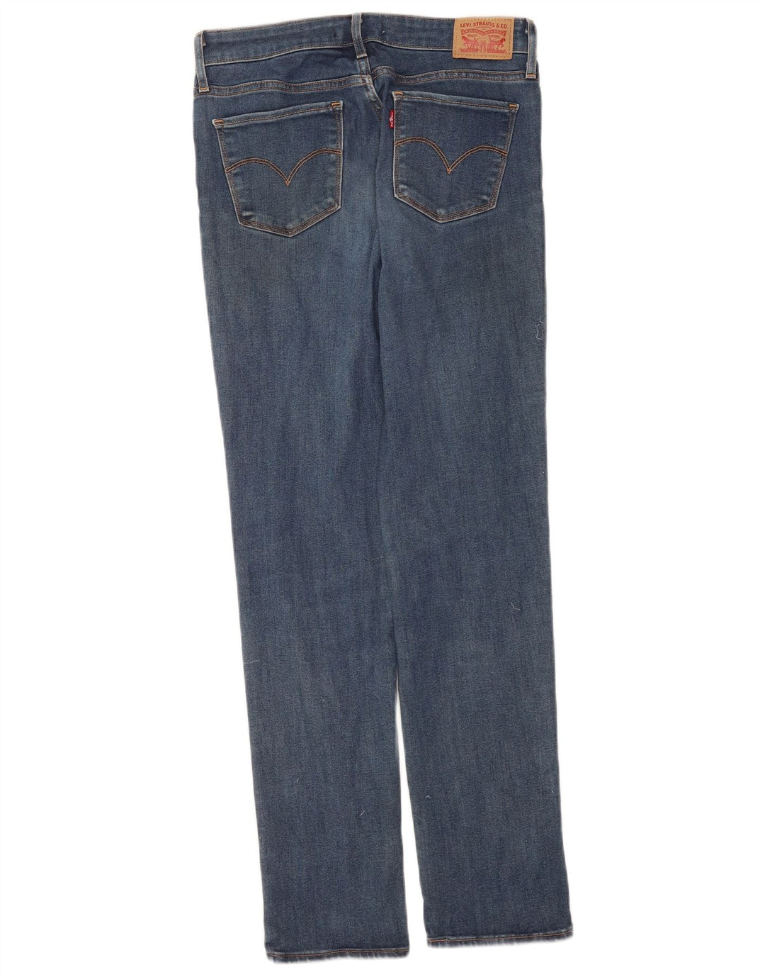 Levi's Dame 712 Slim Jeans W28 L32 Blå