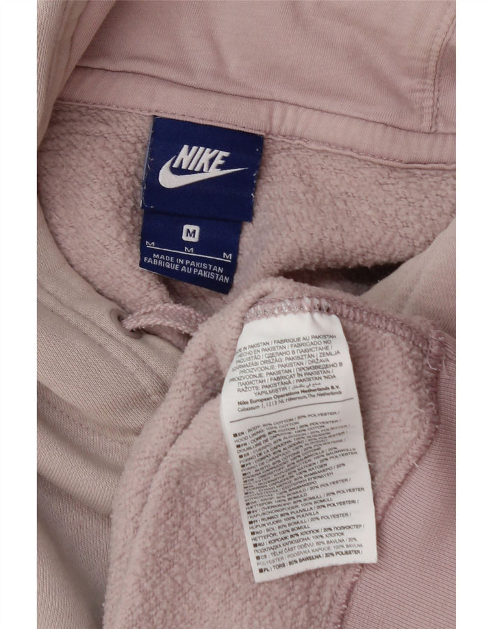 NIKE Mens Hoodie Jumper Medium Pink Cotton Vintage Nike and Second-Hand Nike from Messina Hembry 