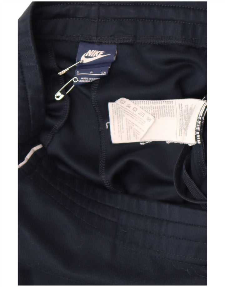 Pantaloni da tuta Nike da uomo piccoli in poliestere blu navy