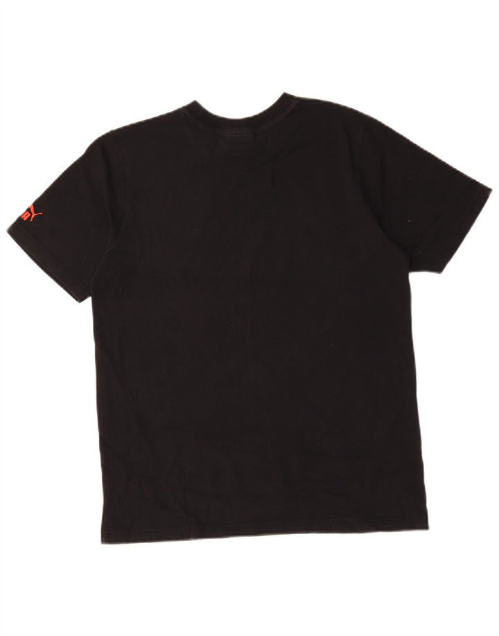 Puma Boys Graphic T-Shirt Top 13-14 Years  Black