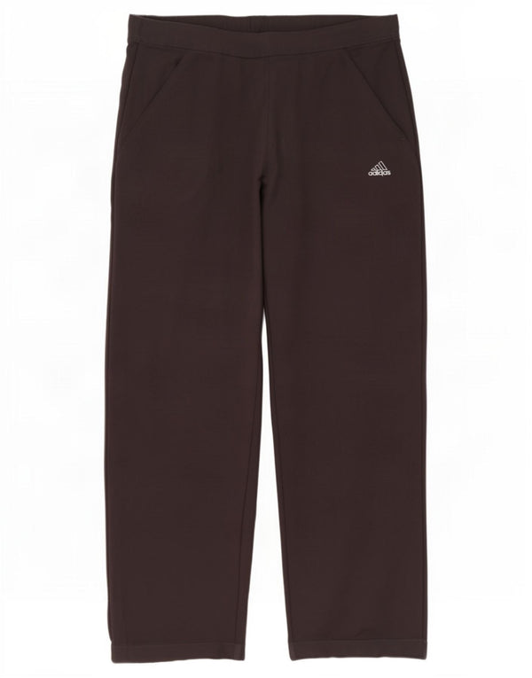 Adidas Pantalon de survêtement pour femme UK 10 Small Noir Polyester