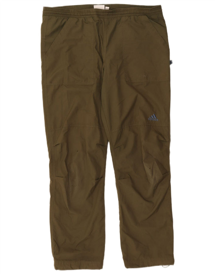 Adidas Herren Trainingshose XL Khaki Polyester