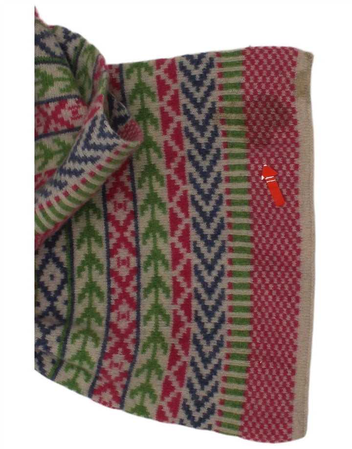 Seasalt Womens Rectangle Scarf One Size Multicoloured Fair Isle