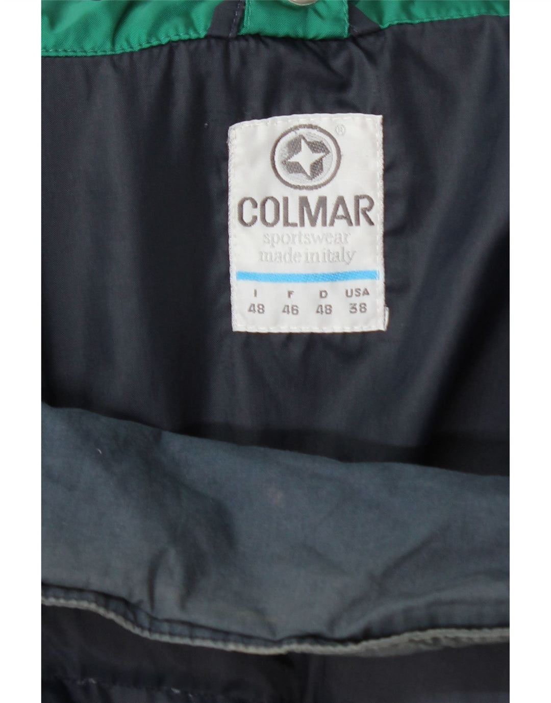 Colmar Mens Hooded Loose Fit Padded Jacket IT 48 Medium Green Polyamide