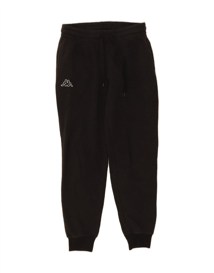 KAPPA Mens Tracksuit Trousers Joggers Medium  Black Polyester Vintage Kappa and Second-Hand Kappa from Messina Hembry 