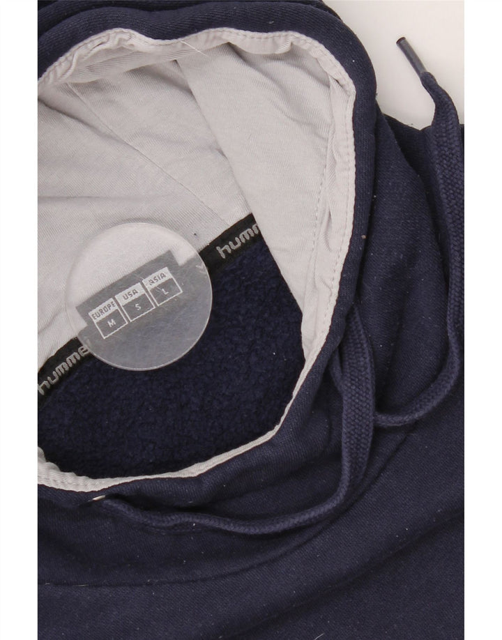 Hummel Herren-Kapuzenpullover mit Grafik, mittelmarineblaue Baumwolle