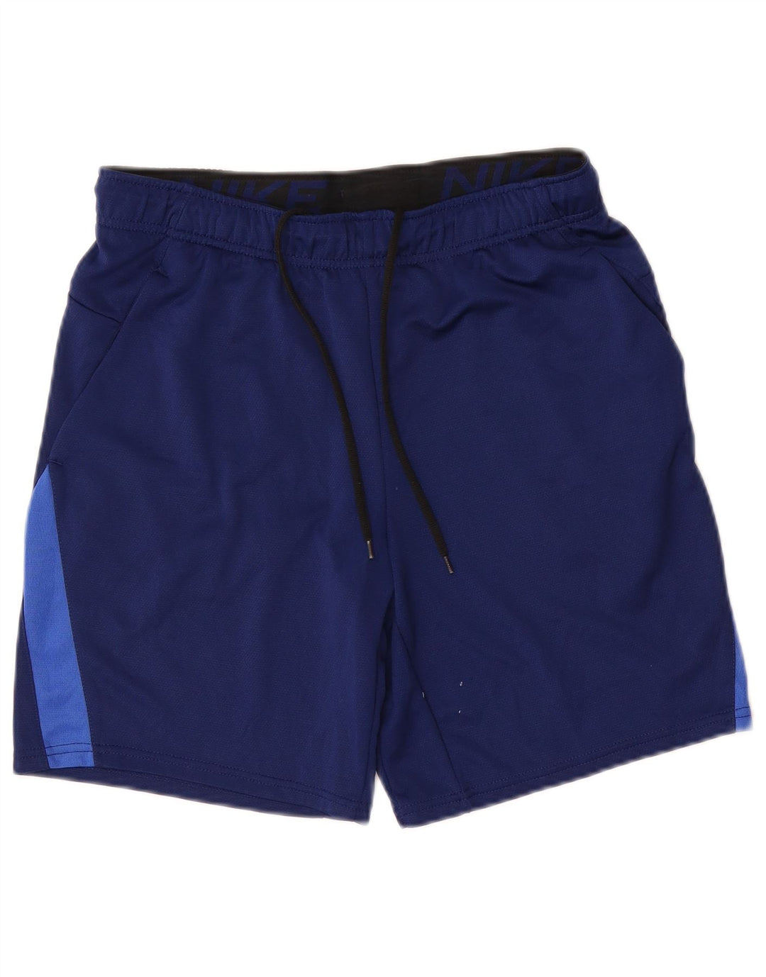 Nike Mens Dri Fit Sport Shorts Medium Navy Blue Colourblock Polyester