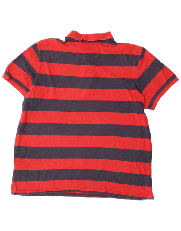 Timberland Polo Homme 2XL Coton Rayé Rouge