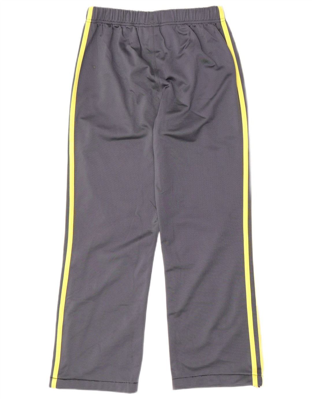 ADIDAS Boys Tracksuit Trousers 15-16 Years Grey Polyester