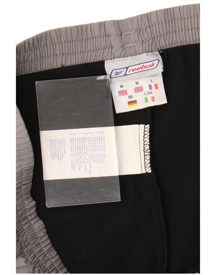 Reebok Mens Sport Shorts Medium  Grey Polyester