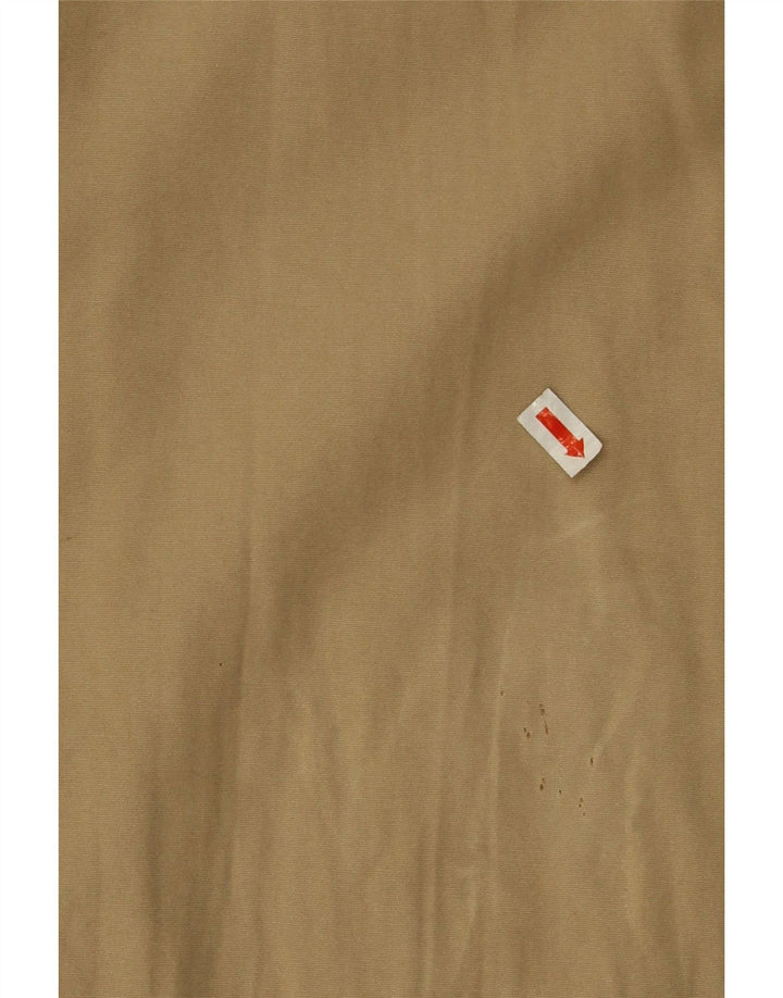 Marina Yachting Mens Bomber Jacket IT 50 Large Beige Cotton