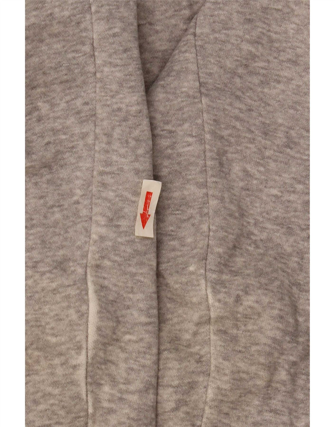 Adidas Mens Zip Hoodie Sweater Medium Grey Flecked