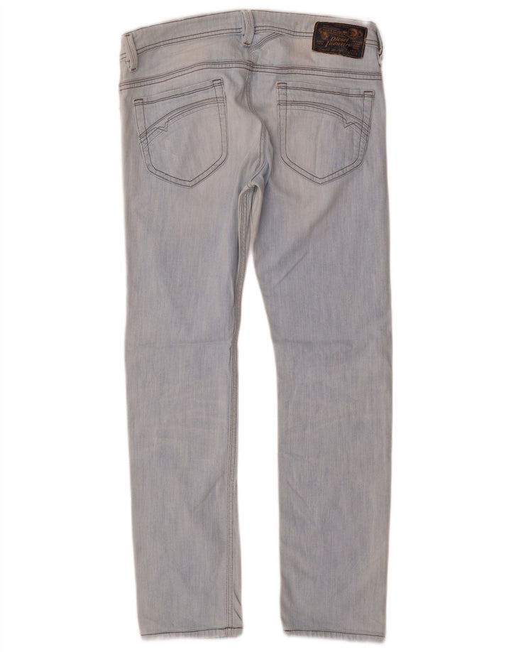 Diesel Mens Straight Jeans W32 L29 Blue