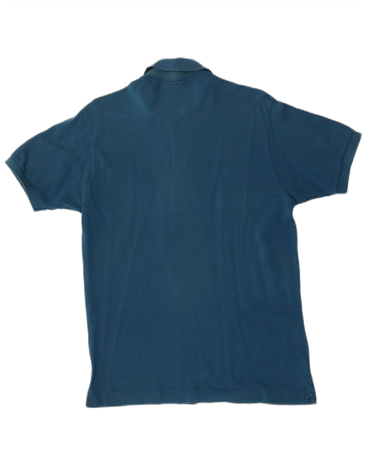 Ανδρικό πουκάμισο Lacoste Classic Fit Polo από μεσαίο μπλε βαμβακερό