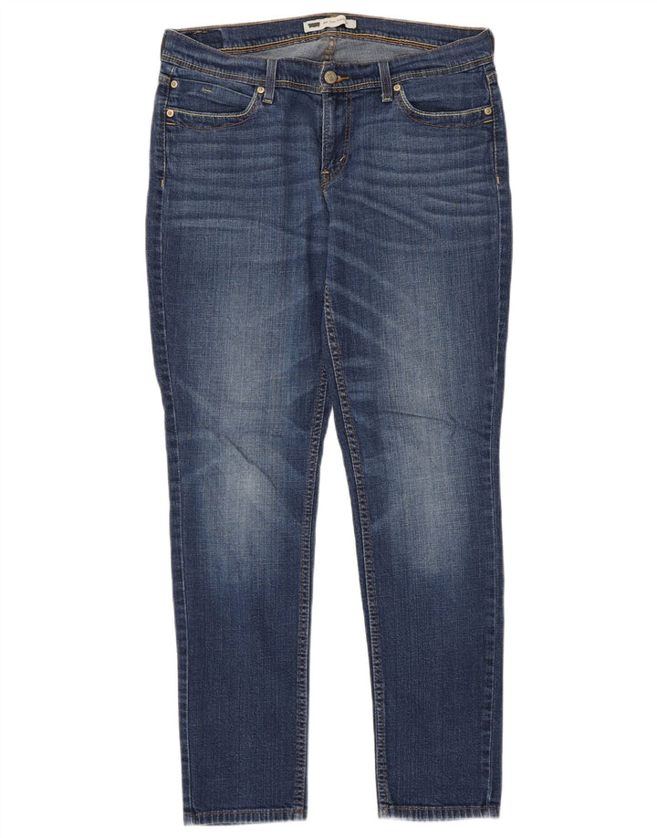 Levi's Donna 524 Jeans Super Low Slim W32 L31 Blu